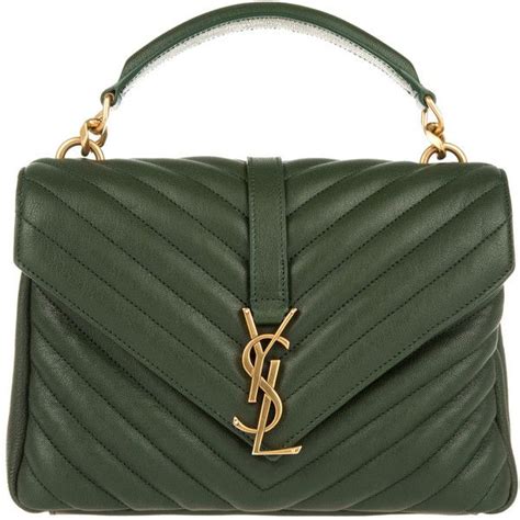 bolsa yves saint laurent verde|yves saint laurent handbags sale.